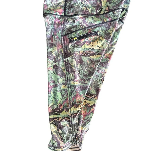 Lululemon Run Top Speed Crop Iridescent Multi W6E99S Women's Size 6 - Picture 5 of 12